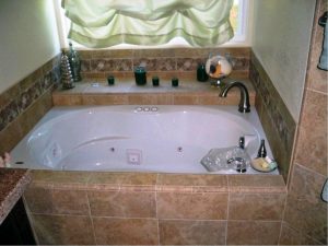 Claw Foot Jet Tub With Shower