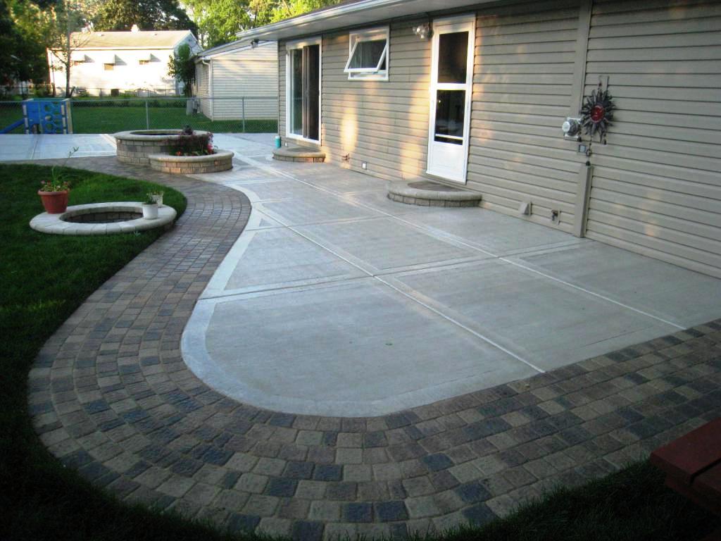 Concrete Patio Ideas And Placement Tips