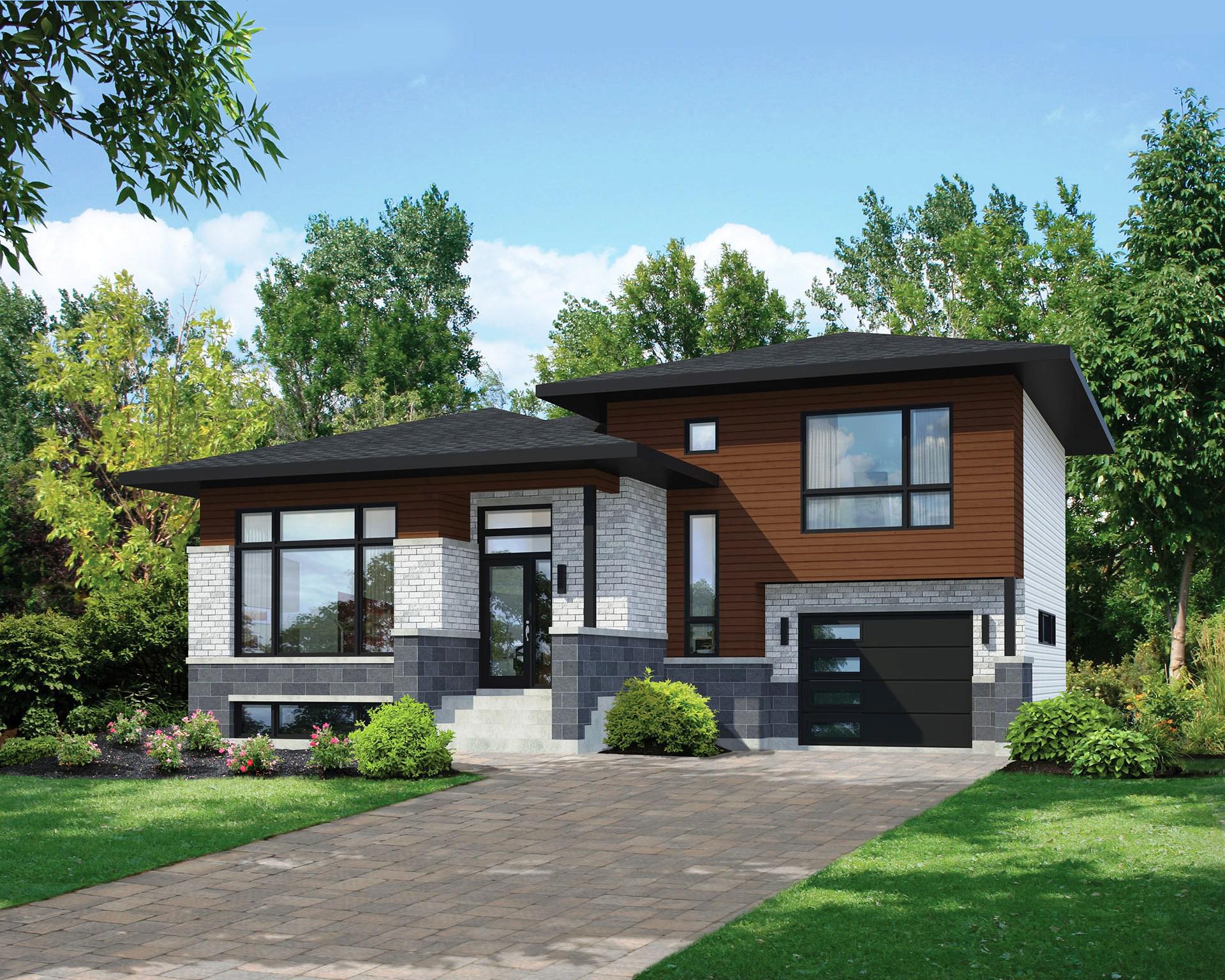 Contemporary House Plans And Elevations