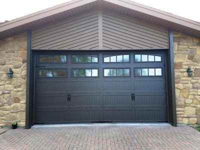 Garage Door Window Inserts Black