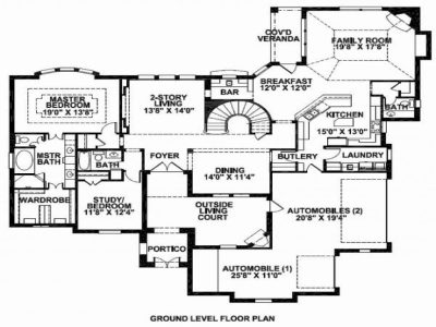 Mansion Floor Plans With Basement