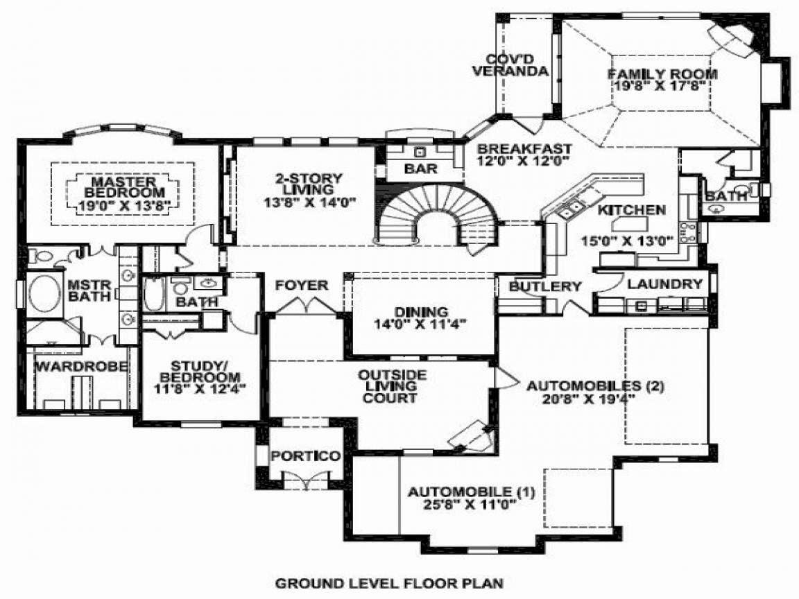 Great Mansion House Plans