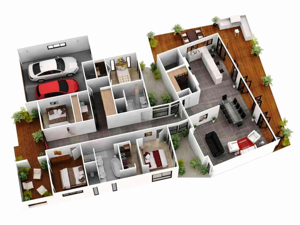 Modern Floor Plans For Split Level Homes