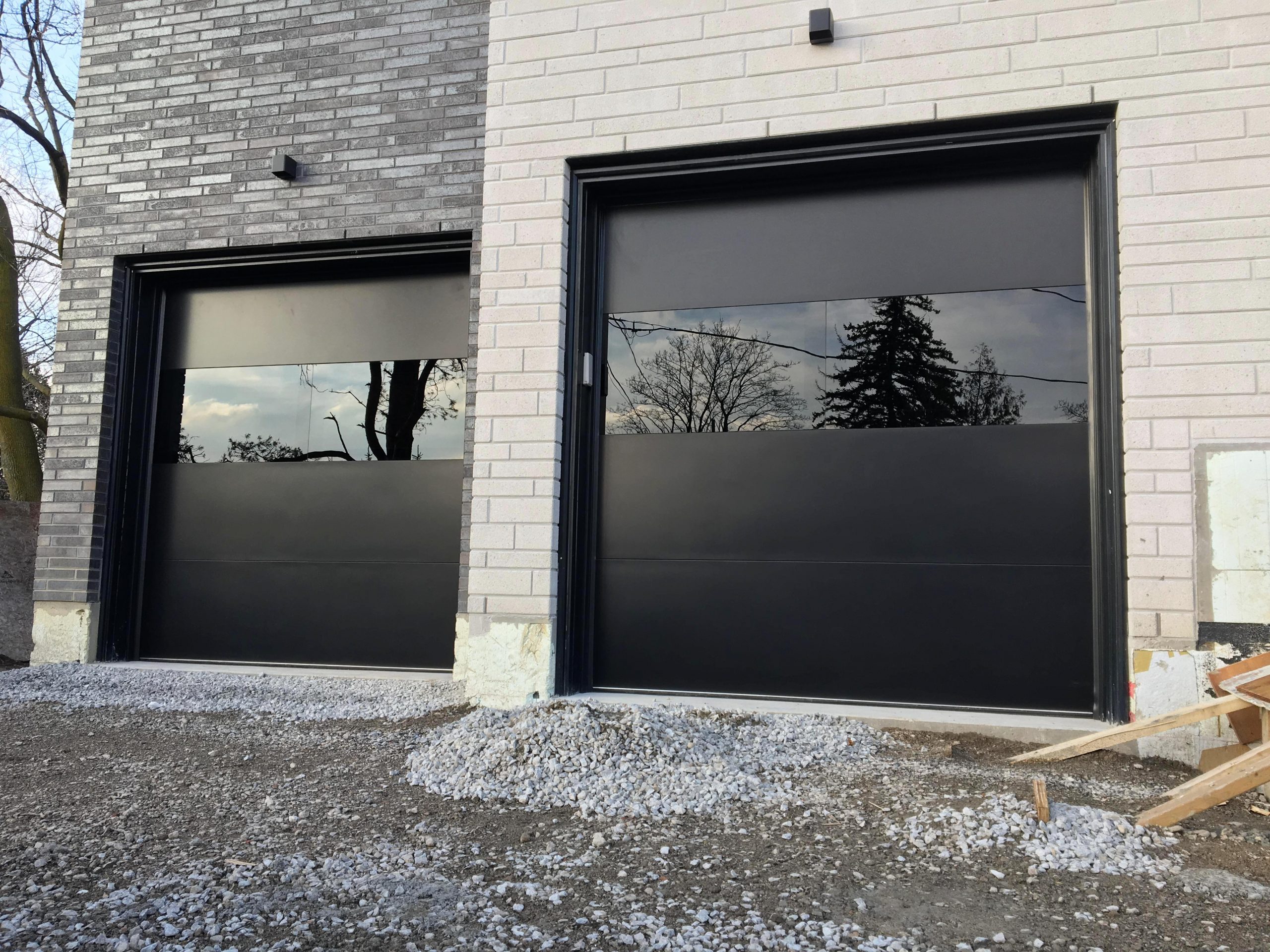 Modern Garage Doors In Black