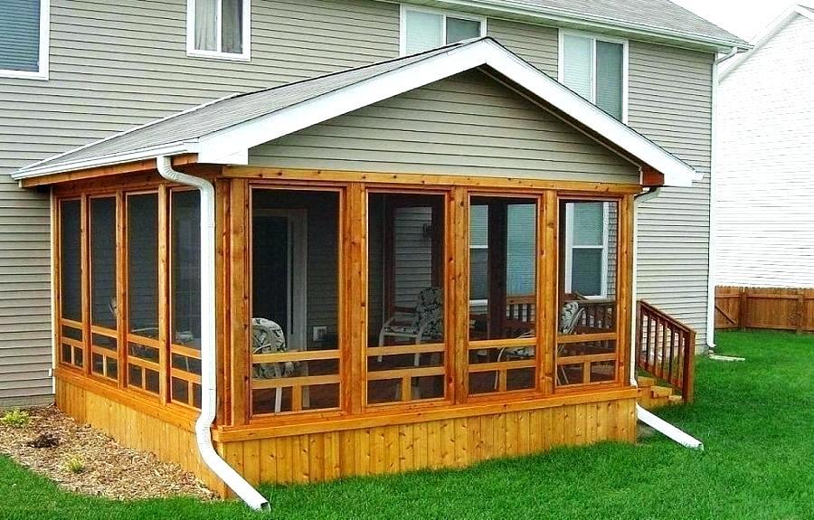 Wooden Screened In Porch Kits