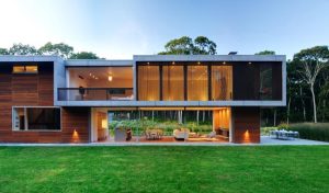 Small Contemporary Lake House Plans