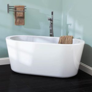 60 Inch Acrylic Freestanding Tub