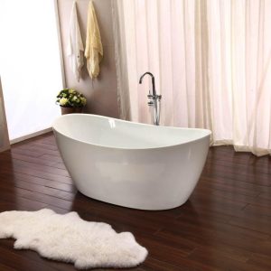 60 Inch Freestanding Soaker Tub