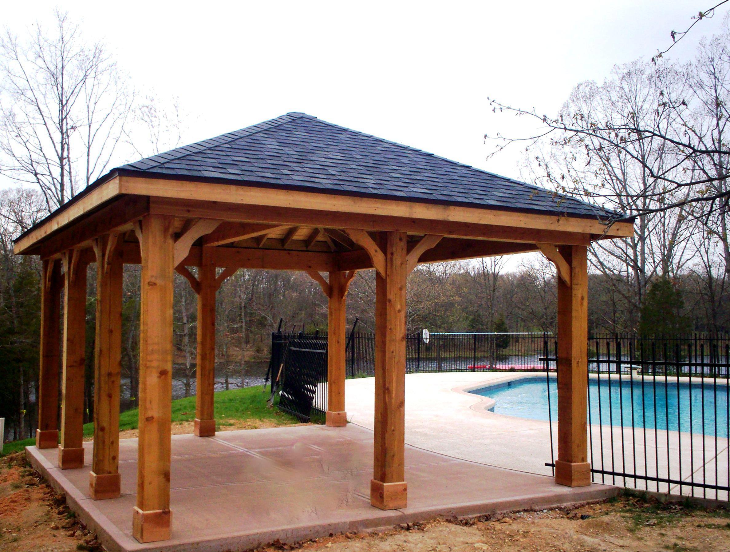Free Standing Patio Cover Plans