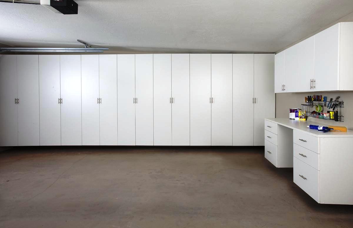 Garage Cabinets And Flooring