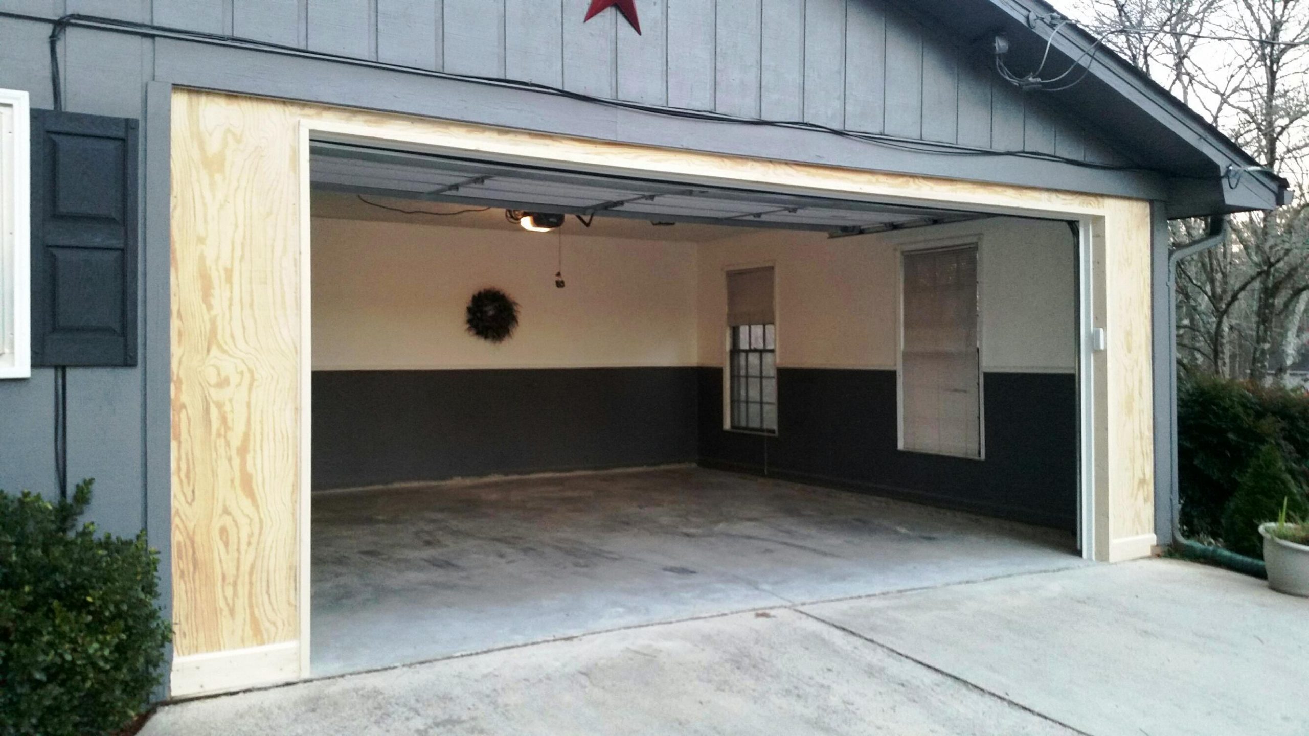 Garage Conversion Before And After