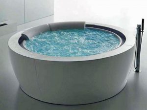 Round Acrylic Bathtub