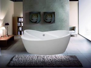 Round Bathtub Mat