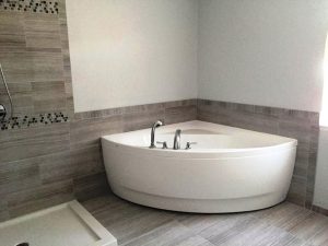 Small Corner Bathroom