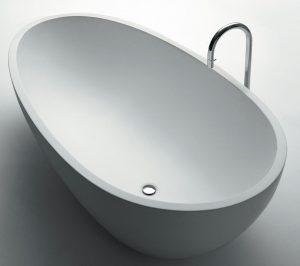 Oval Bathtub For Two
