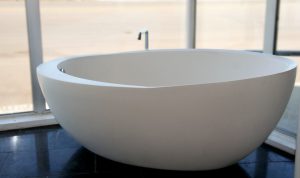 Oval Stand Alone Bathtub