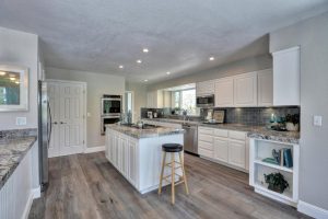 Amazing Grey Subway Tile Backsplash Kitchen