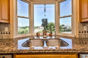 Awesome Kitchen Bay Window Over Sink