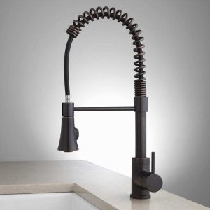 Black Dornbracht Kitchen Faucets