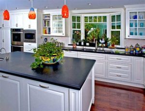 Custom Kitchen Bay Window Over Sink