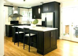 Dark Floor Kitchen Bath