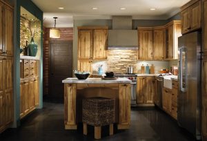 Dark Floor Kitchen Cabinets