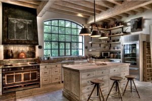 Easy Small Rustic Kitchen