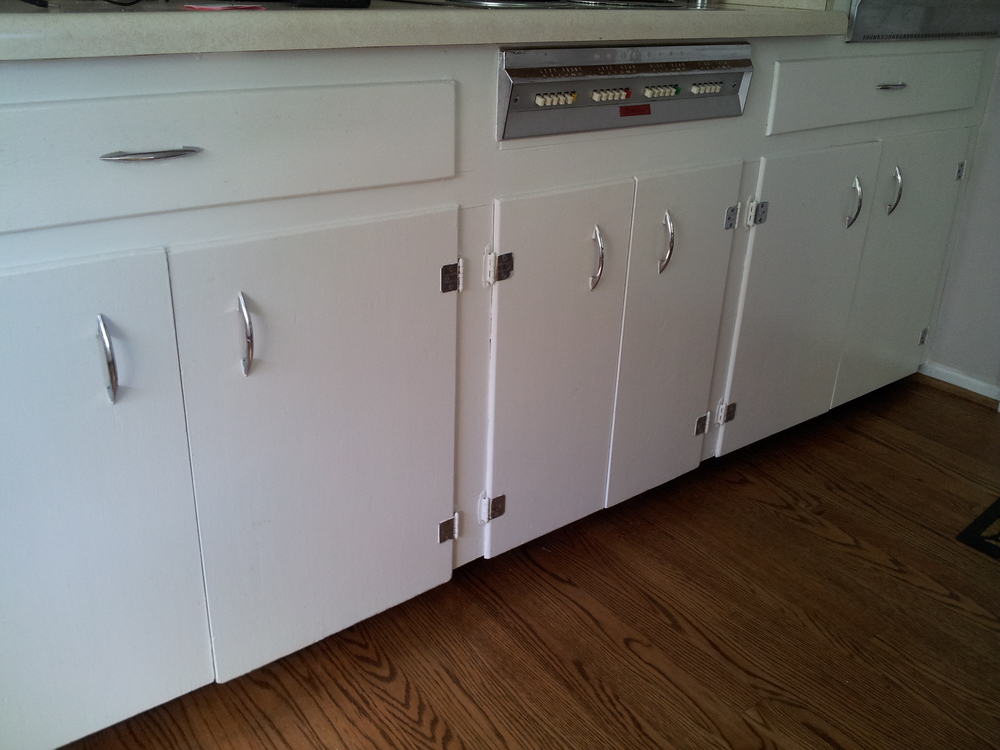 White Flat Kitchen Cabinet Doors Makeover Design