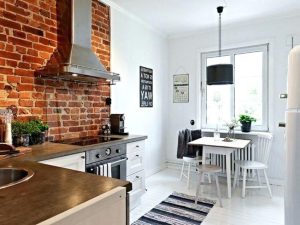 Ideas Exposed Brick Kitchen