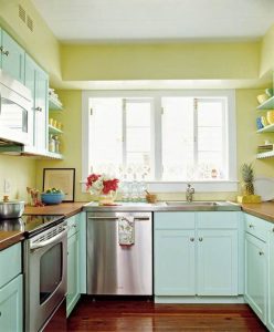 Image Of Small Kitchen Colour Ideas
