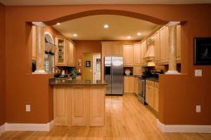 Kitchen Half Wall Ideas Arch