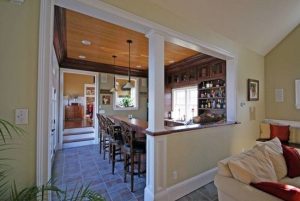 Kitchen Half Wall Ideas Open Way
