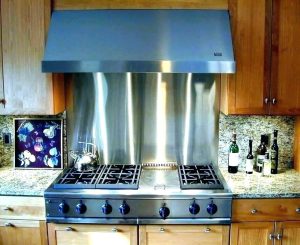 Modern Splatter Shield Kitchen Wall Protector