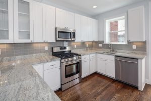 New Grey Subway Tile Backsplash Kitchen