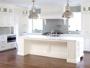 Perfect Grey Subway Tile Backsplash Kitchen