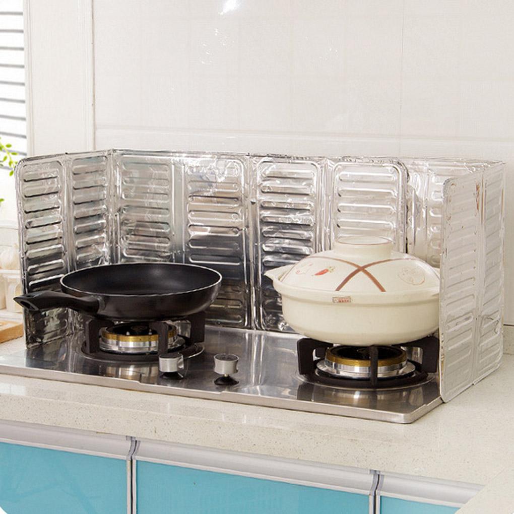 For Easy Clean Up Using Splatter Shield Kitchen Wall Protector 