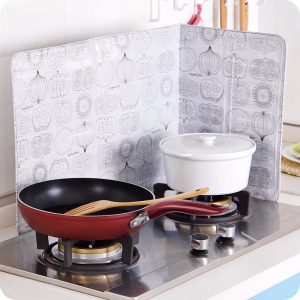 Simple Splatter Shield Kitchen Wall Protector