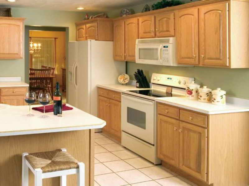 Smart Kitchen Paint Colors With Light Oak Cabinets
