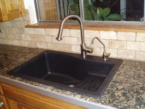 Stone 43x22 Kitchen Sink