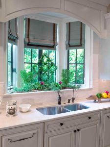 Unusual Kitchen Bay Window Over Sink
