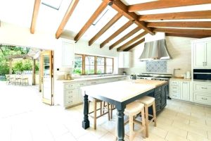 Vaulted Ceiling Kitchen Lighting Design