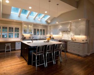 Vaulted-Ceiling-Kitchen-Lighting-Fixtures-Ideas