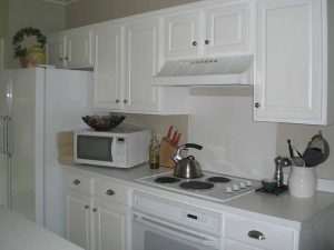White Backplates for Knobs on Kitchen Cabinets