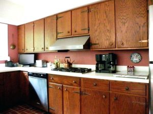Wood Backplates for Knobs on Kitchen Cabinets