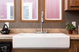 19x33 White Kitchen Sink