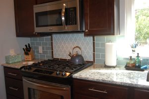 Delightful Grey Subway Tile Backsplash Kitchen