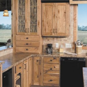 Kitchen Backsplash Ideas With Hickory Cabinets
