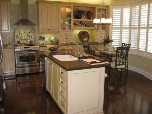 Modern Kitchen Dark Floor