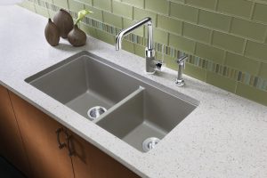 Nickel 43x22 Kitchen Sink