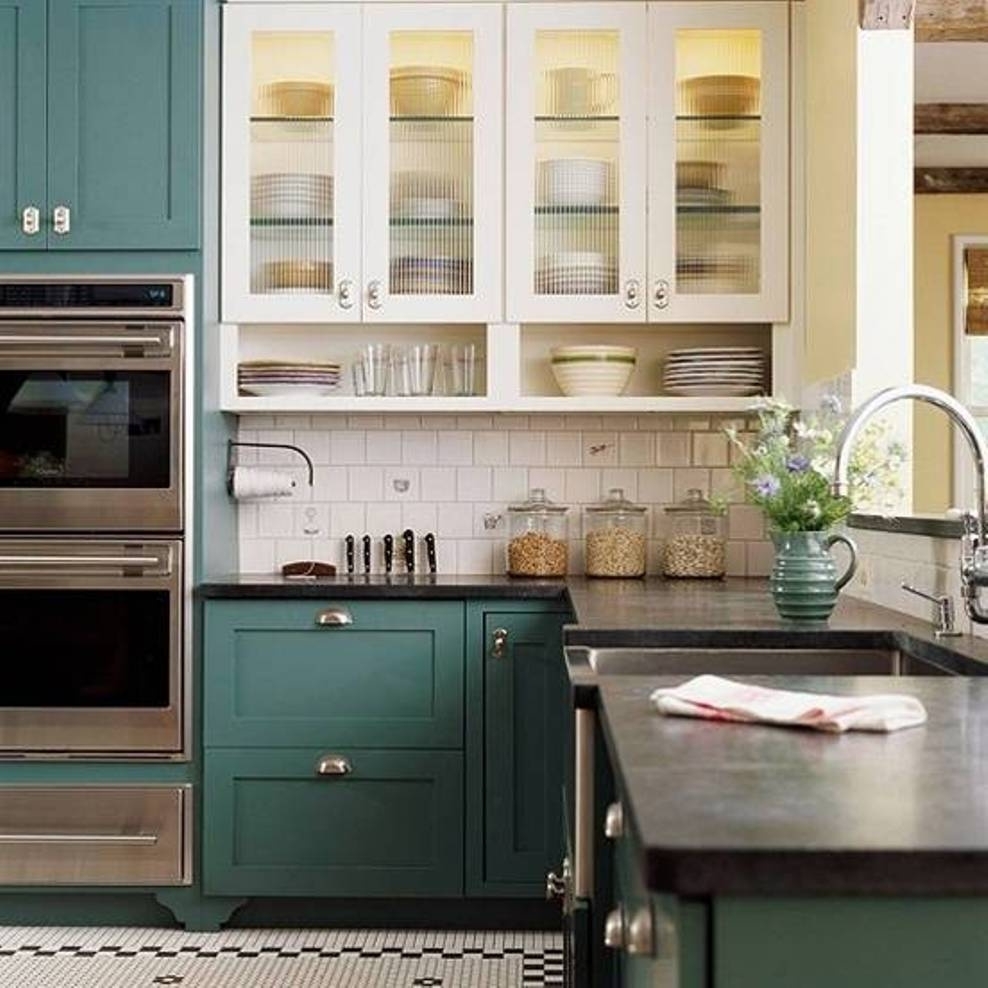 Painted Small Kitchen Colour Ideas